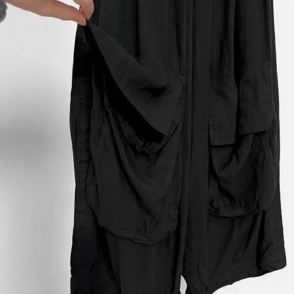 KALIYANA Linen Wide Leg Pants | Harem Lagen Look - Picture 2 of 7